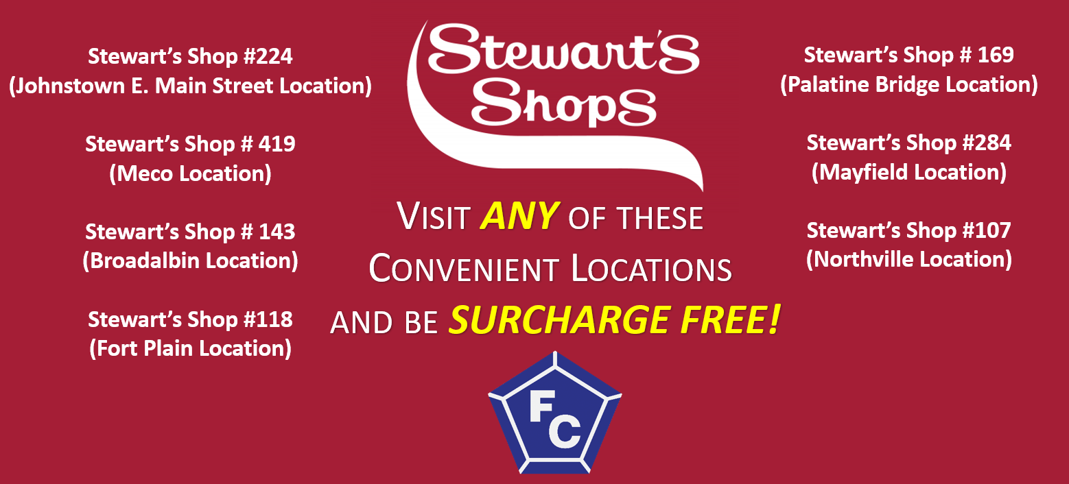 Stewarts free ATMs